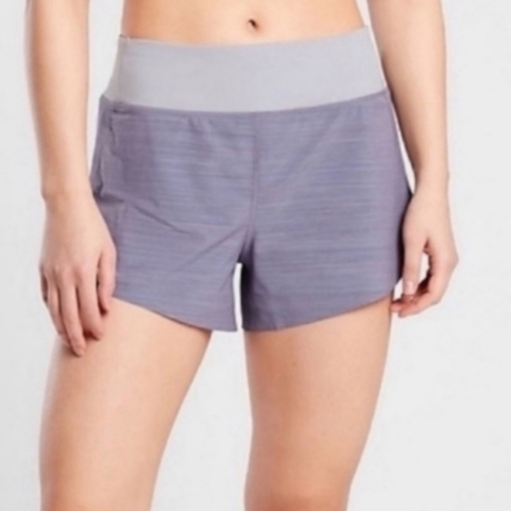 Athleta Run with it 3.5” Women’s Purple Short Size Large